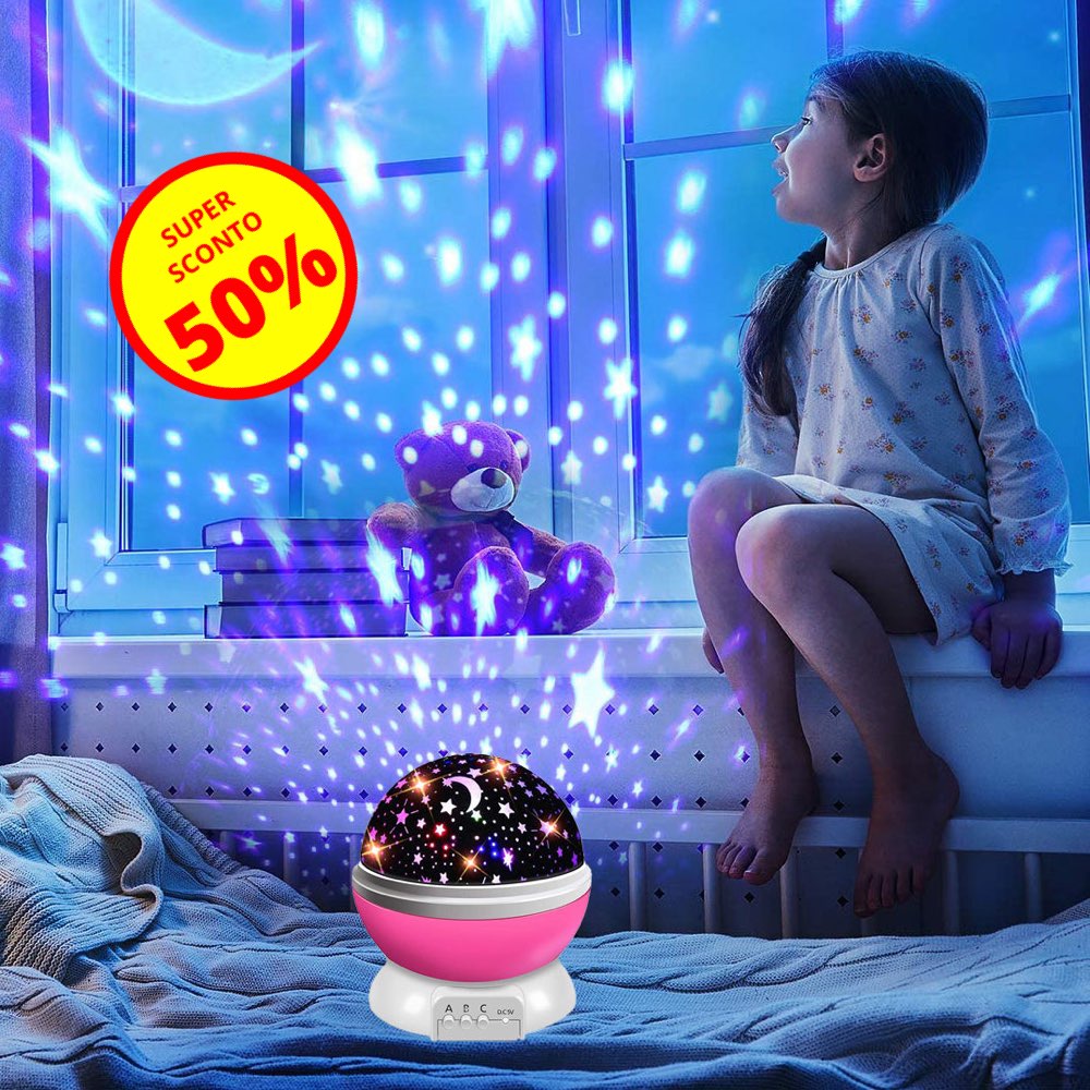 Magic Stars lampada notturna per bambini