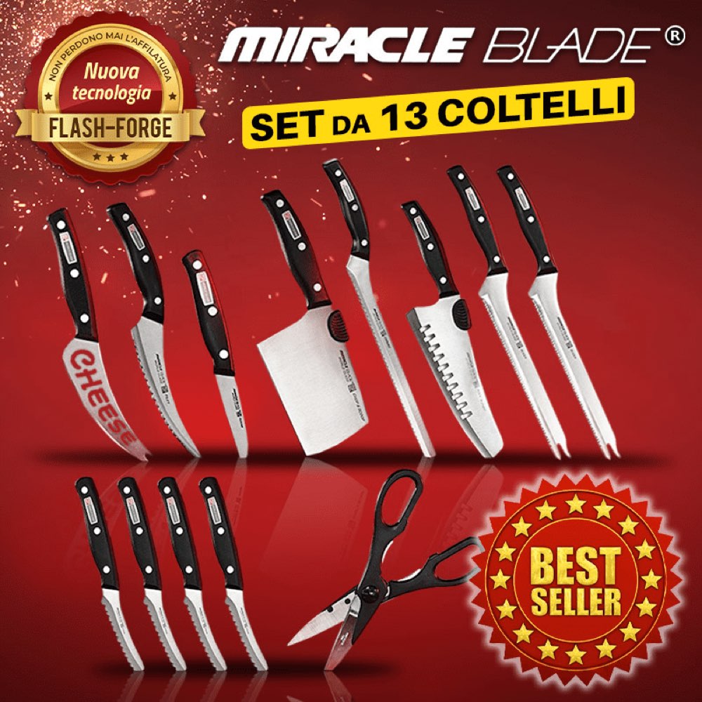 Miracle Blade coltelli originali
